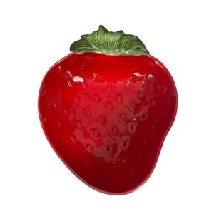 Poppytrail CALIF MCM Strawberry Bowl